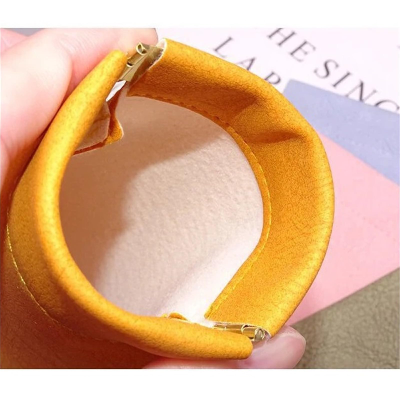 funda gafas Bolsa For Gafas De Sol Conjunto Almacenamiento For Hombre Y Mujer Placa Elástica Boca Cierre Automático