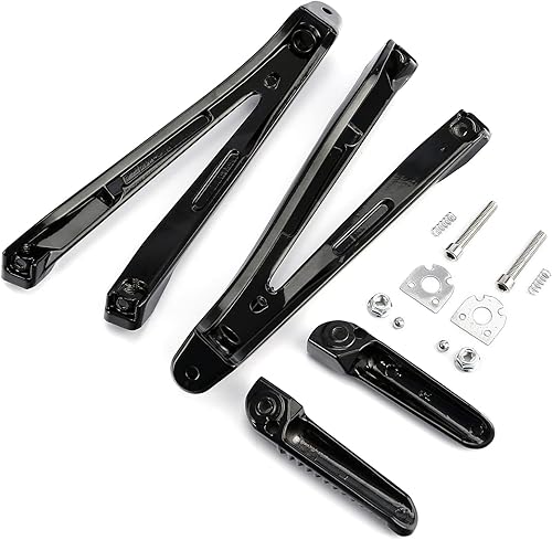 Miniatura 2 de TCT-MOTORPARTS Estriberas de pasajero trasero Juego de reposapiés para Yamaha YZF R1 04 05 06 07 08