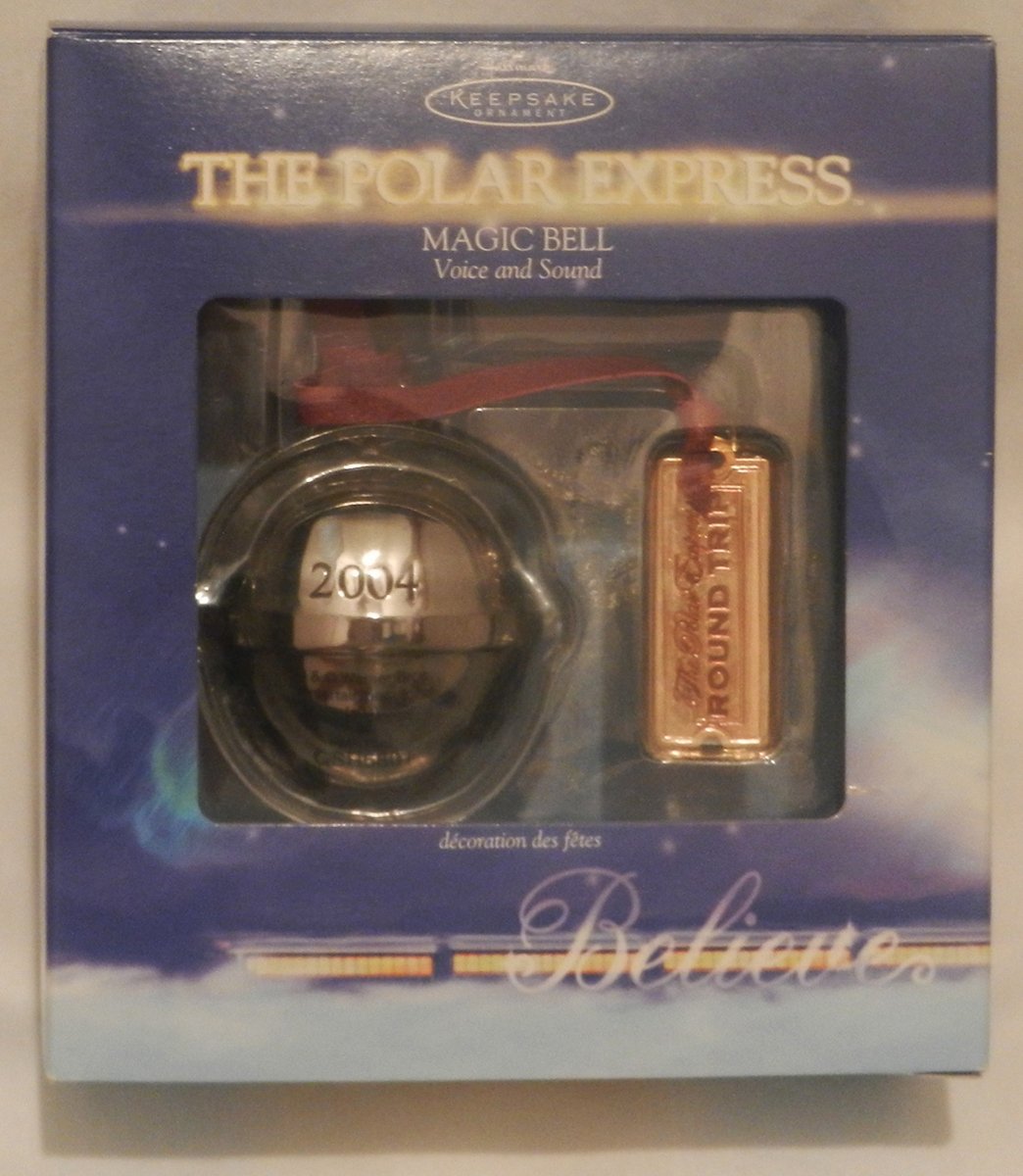 Hallmark Polar Express Magic Bell With Ticket