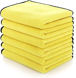 JSSOFT TEX 6 Pack Microfiber Size 1317inch Cleaning Towel for Car and Housekeeping