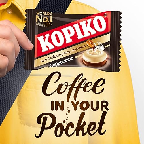 Miniatura 6 de Kopiko Caramelo de café capuchino, 4.23 oz, 2 piezas