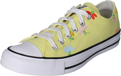 Converse CTAS OX 570918C Garden Party Trainers Lemon: Amazon.co.uk: Shoes \u0026  Bags