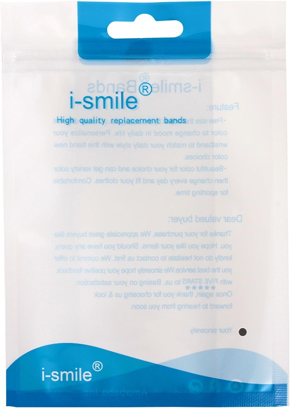 I-SMILE 2pcs Replacement Bands with Metal Clasps Wireless Activity Bracelet Sport Wristband for Fitbit Flex(No Tracker, Replacement Bands Only) & Silicon Fastener Ring