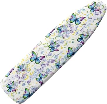 Butterfly Ironing Board Covers 16 x 54 Inch, Easy Fit Ironng Decoration Wear Scorch Resistant, Scorch Resistant