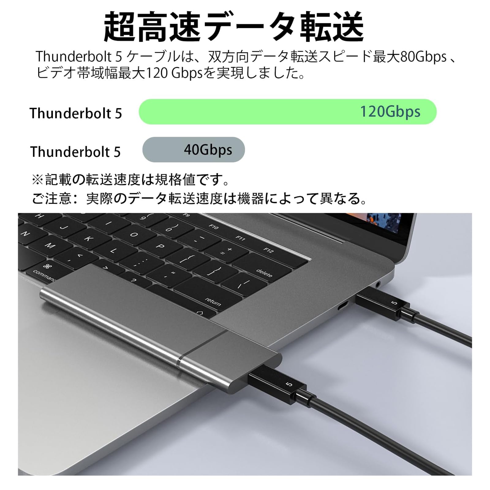 CHANNEL S TUNDERBOLT サンダーボルト 5'11 Amazon.co.jp: 安心の日本企業 Thunderbolt 5ケーブル サンダー