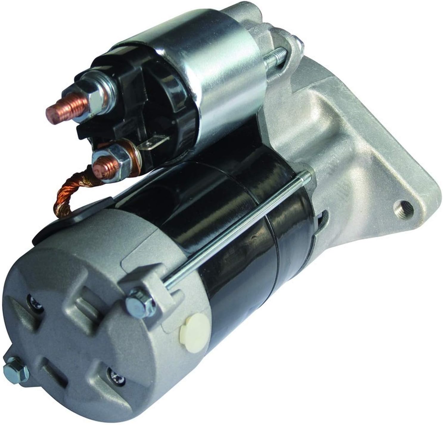 LUCAS Starter 17950 Compatible with Dodge Dakota 3.7L 4.7L 2006-2011, Compatible with RAM 1500 3.7L 2006-12, 4.7L 2006-13 04801256AB 410-52233 428000-3050 4801256AC S-80396 SND0549 SR6472X 04801256AA