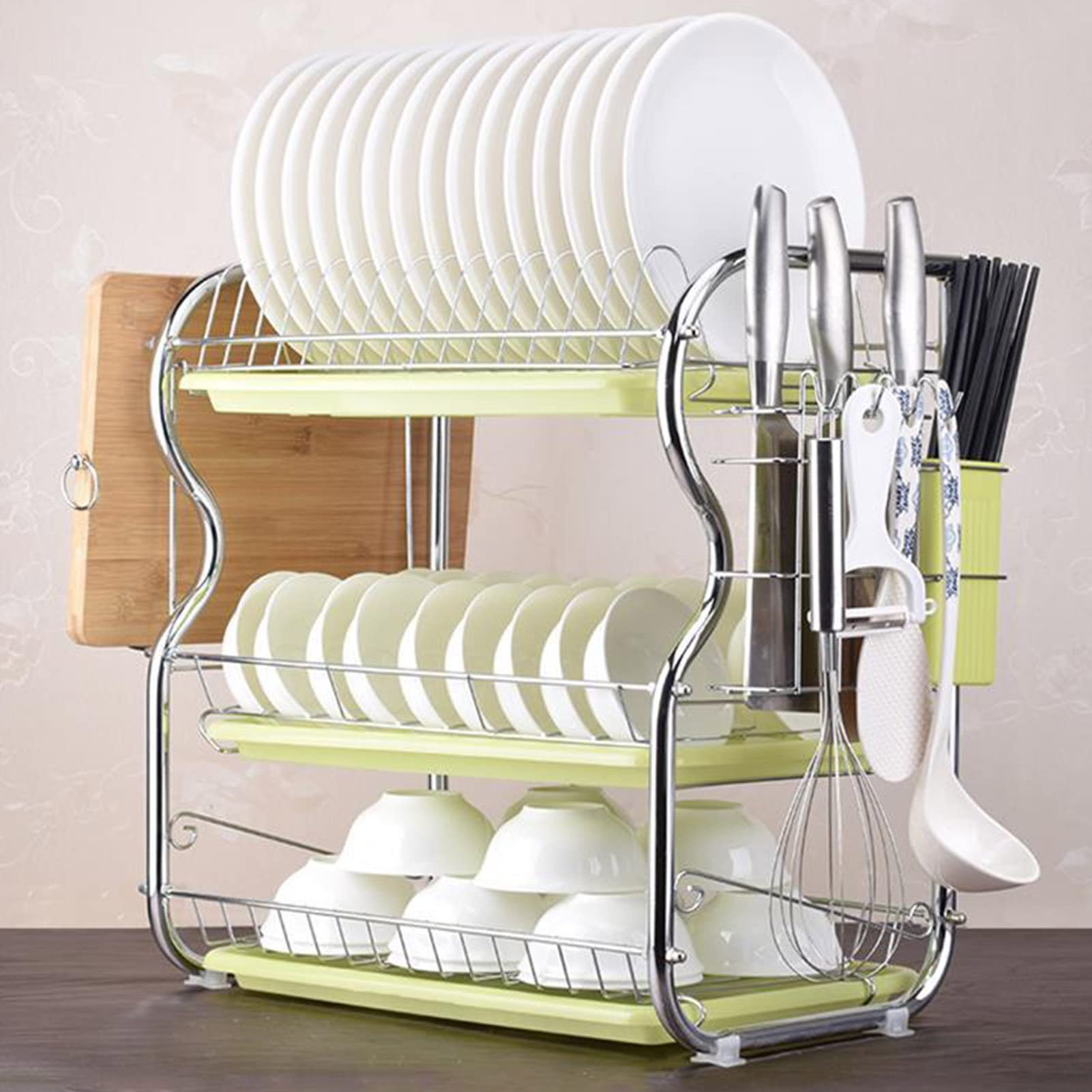 &amp;quot;カトラリーラック304ステンレス鋼収納ラック乾燥ラックサ3