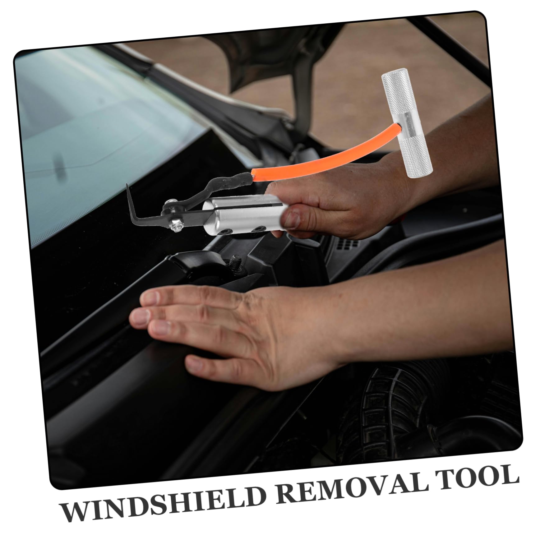 5 Piezas Kit de Herramientas para Quitar Parabrisas Herramienta para Quitar Parabrisas Herramienta de Corte para Quitar el Parabrisas Reparar Herramienta para Quitar el Parabrisas
