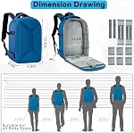 Camera Hard Shell Backpack, Hard Case Photography Backpack Large DSLR Camera Bag Case, Waterproof Hardcase Camera Backpack