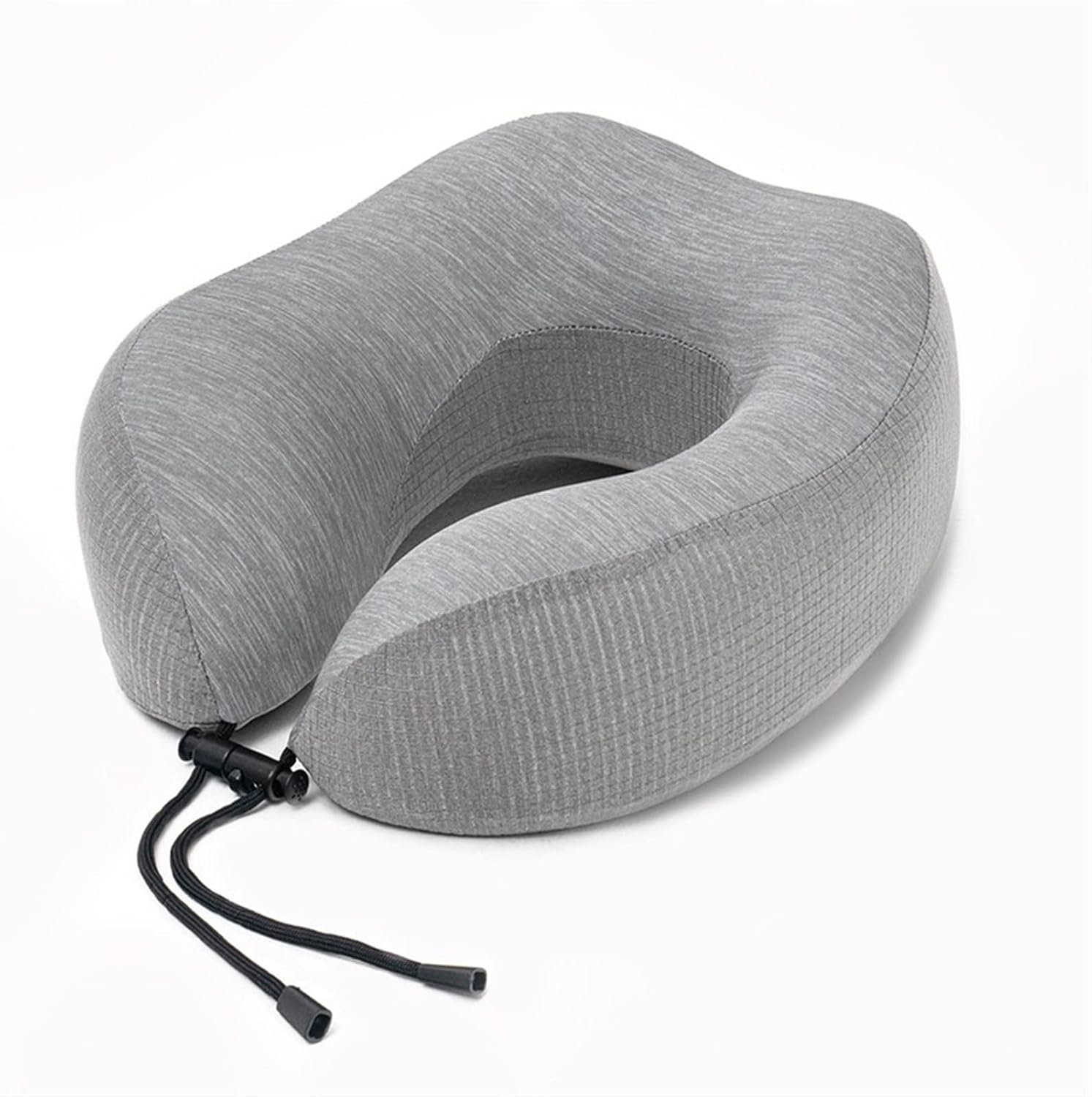 Generic Almohada En Forma De U Almohada De Espuma Viscoelástica Desmontable Lavable Oficina Siesta Adulto Coche Viaje Cervical Cojín Decoración para El Hogar (Color : A-01)
