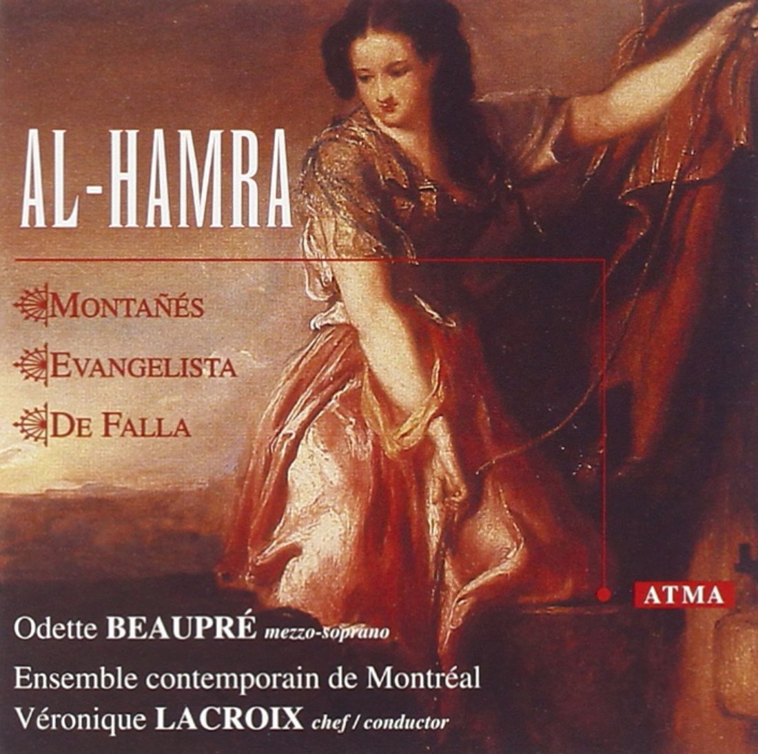 Al-Hamra: Song Cycles For Mezzo & Instrumental Ensemble [Audio CD] MONTANES JUAN-MANUEL; EVANGEL