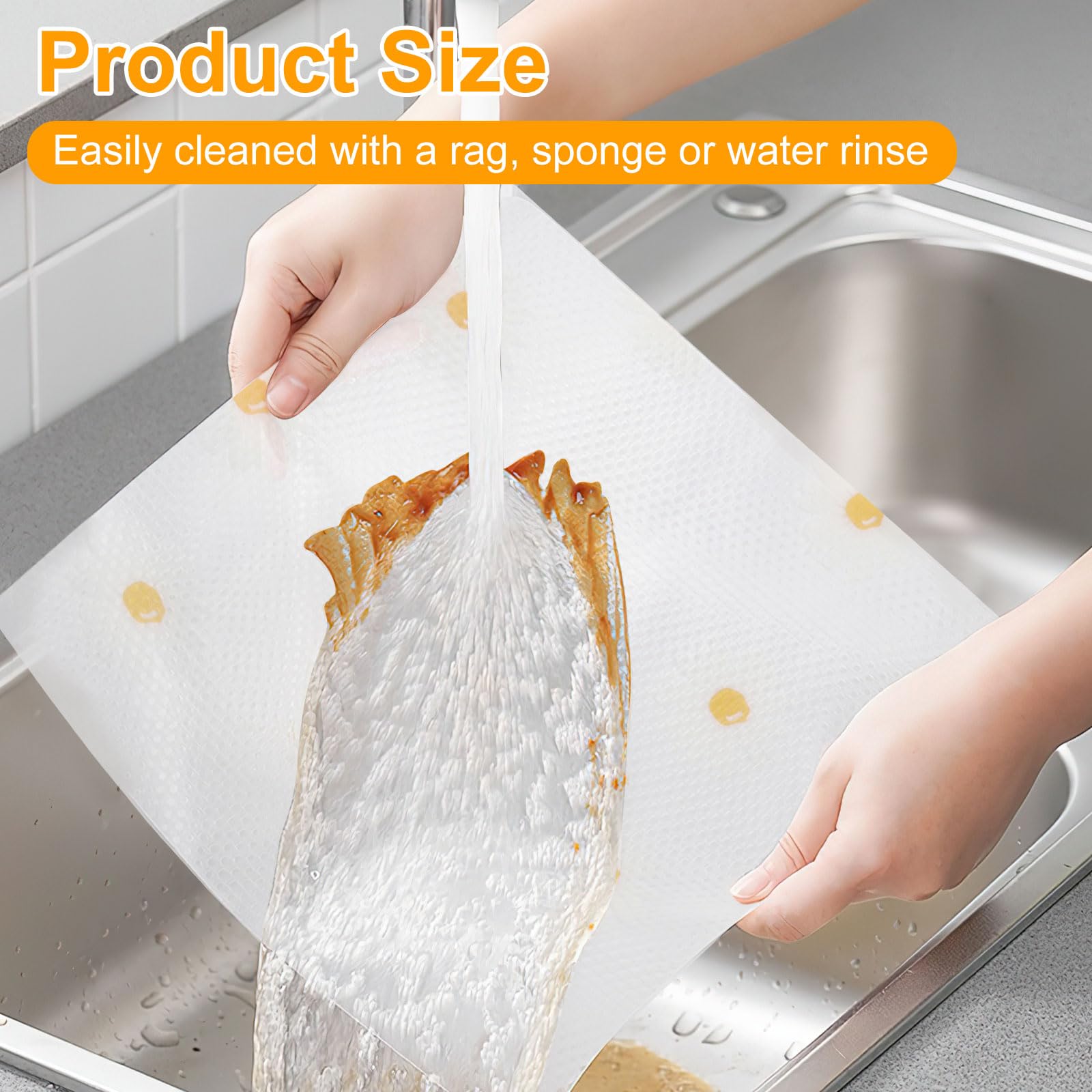 Wasbare silicone koelkastmatten voor de keuken - Set van 4 stuks | bol