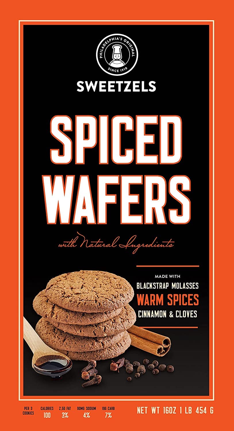 Amazon.com: Sweetzels Spiced Wafers Cookies, 16 oz - Pack of 6
