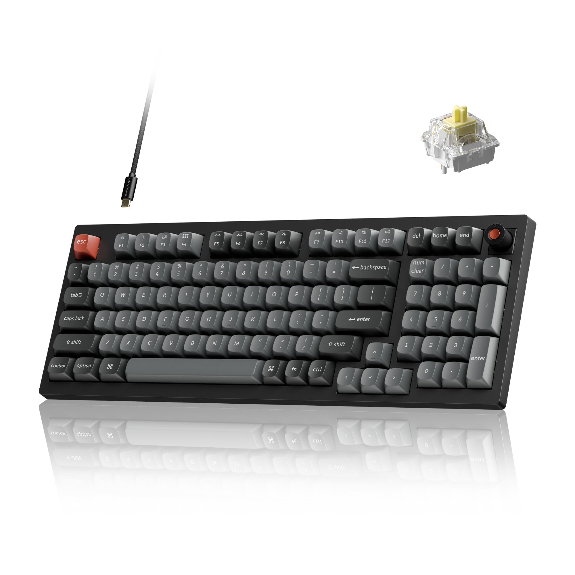 Amazon.com: Keychron V5 8K 96% Wired Mechanical Keyboard, 8000 Hz