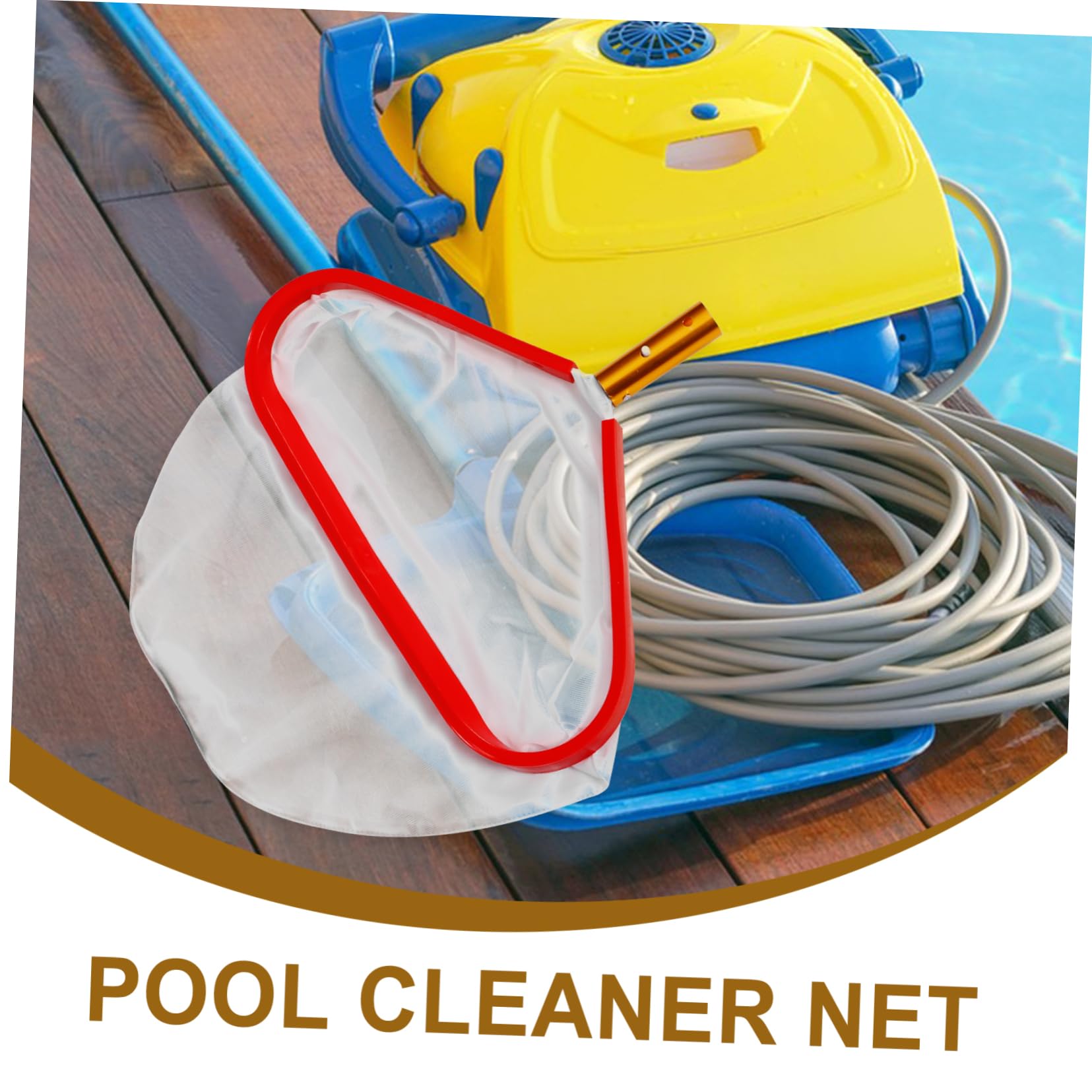 Hoja De Red Piscina Skimmer Net Piscina Limpiador Tanque De Peces De Red Piscina Accesorios Piscina De Seguridad Piscinas Suministros De Limpieza Cuchara De Red Piscina De Malla