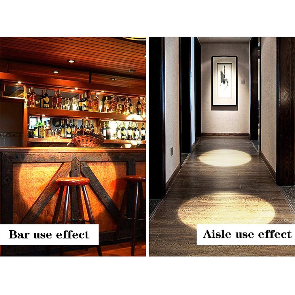 Iluminación de riel LED de 15 W, Foco Regulable con Zoom, luz de atmósfera de Escenario Bar KTV, Aluminio, Negro (Color : Ceiling, Size : 4000K)