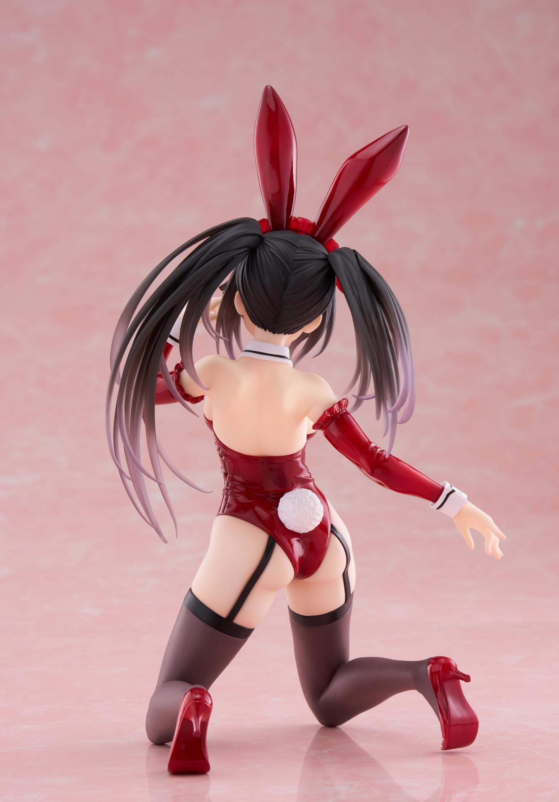 Date A Live V Statue de Bureau en PVC Figurine Mignonne Kurumi Tokisaki Bunny Ver. 13 cm