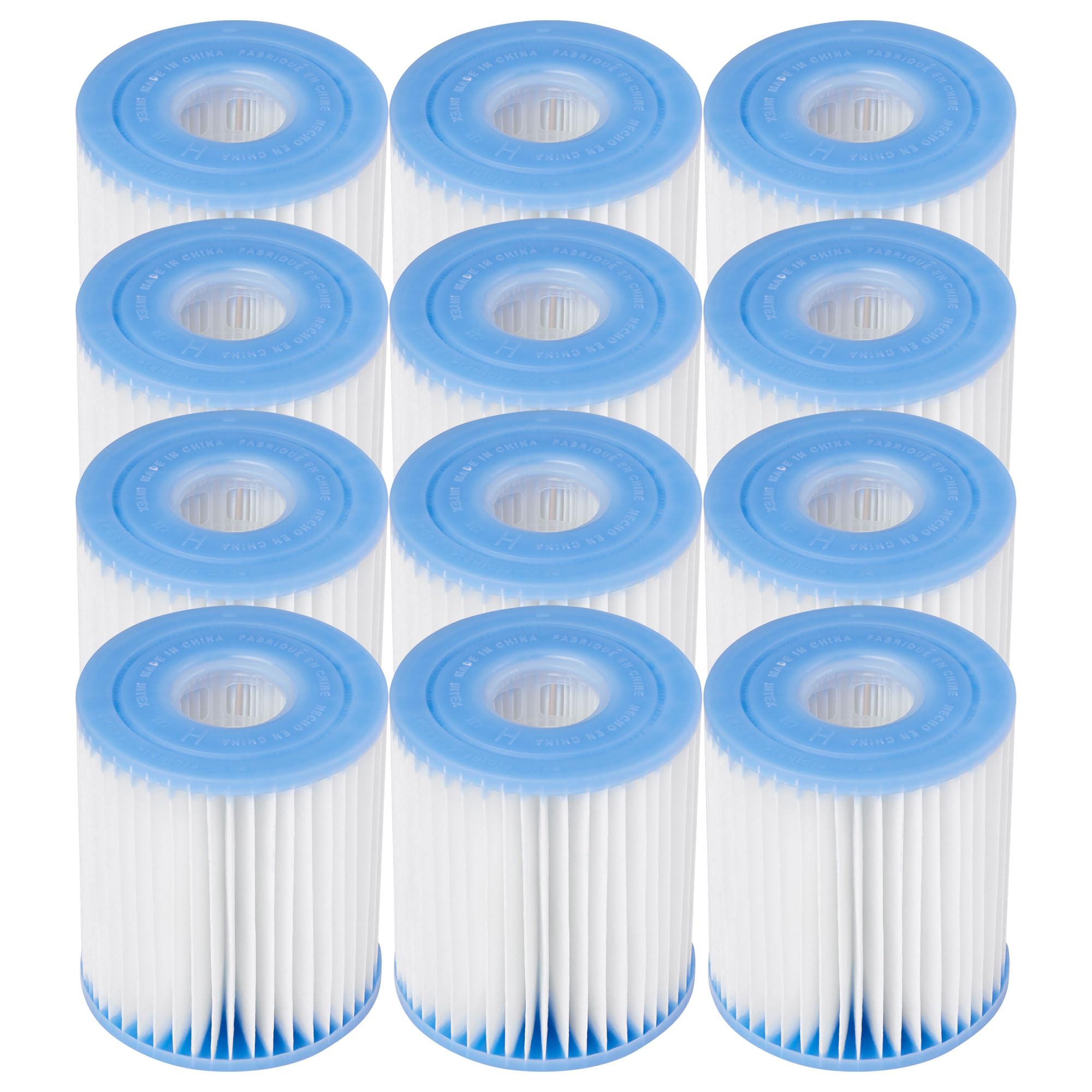 Intex Ricambio 29007E Cartuccia filtro piscina H – Confezione da 12