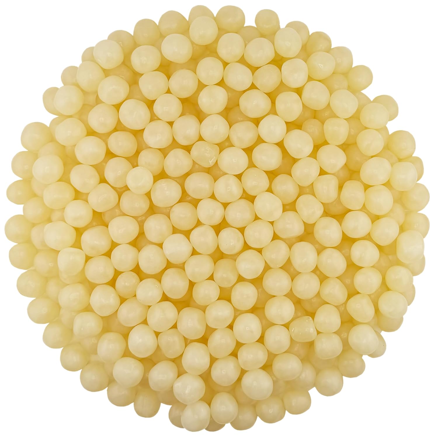 Sour Chewy Fruit Candy Balls (Pina Colada, 5 Pound)
