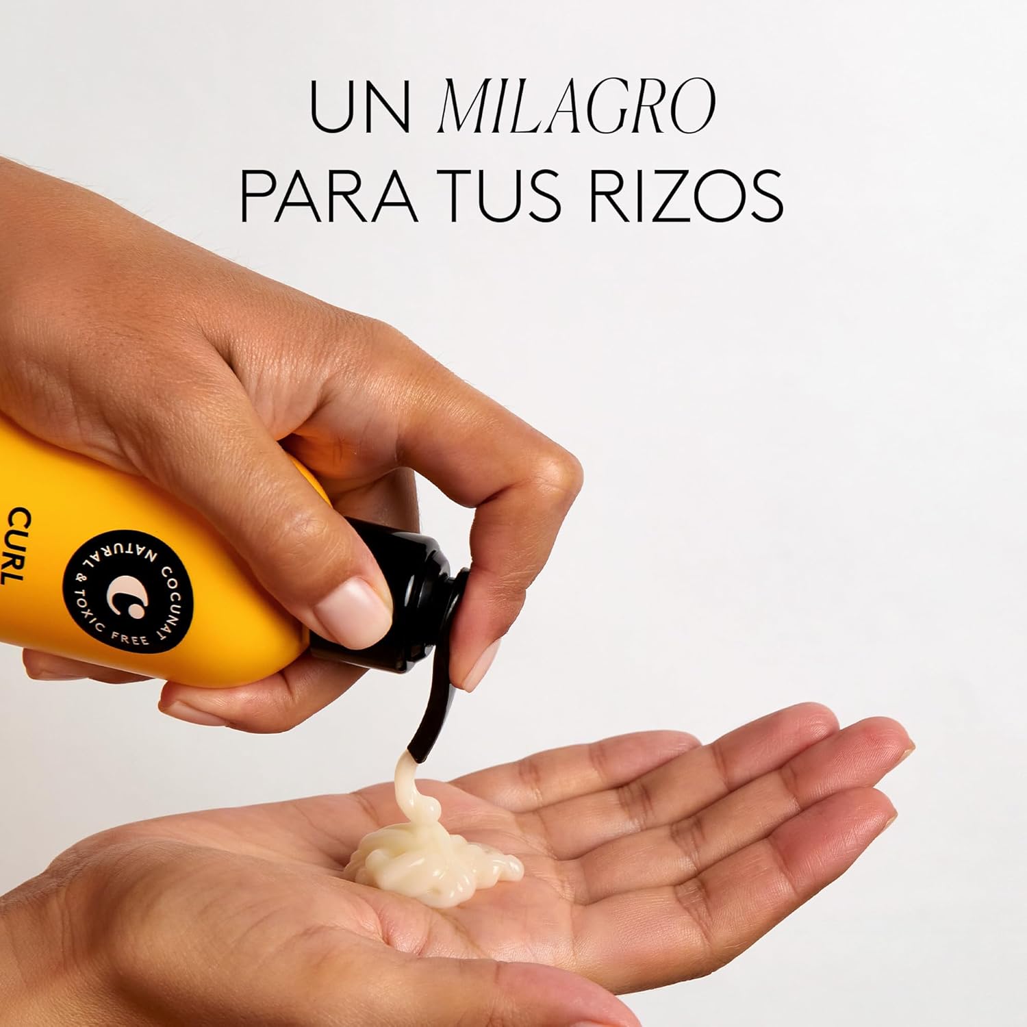 COCUNAT Curly Method 2-Step Kit - Leave-In Curl Moisturizer + Curl Booster Gel - Defines, Hydrates & Controls Frizz for Perfect Curls - Strengthens & Smooths - 250ml + 150m