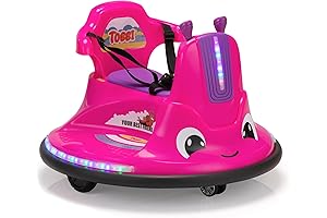 TOBBI Electric Bumper Car Toy for Spirited Toddlers: Adventure in a Snail's Shell
