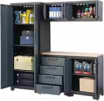 【ベル】CEO Cabinet Storage Set Big Red Metal Garage Storage Cabinet Sets 5-piece Tool