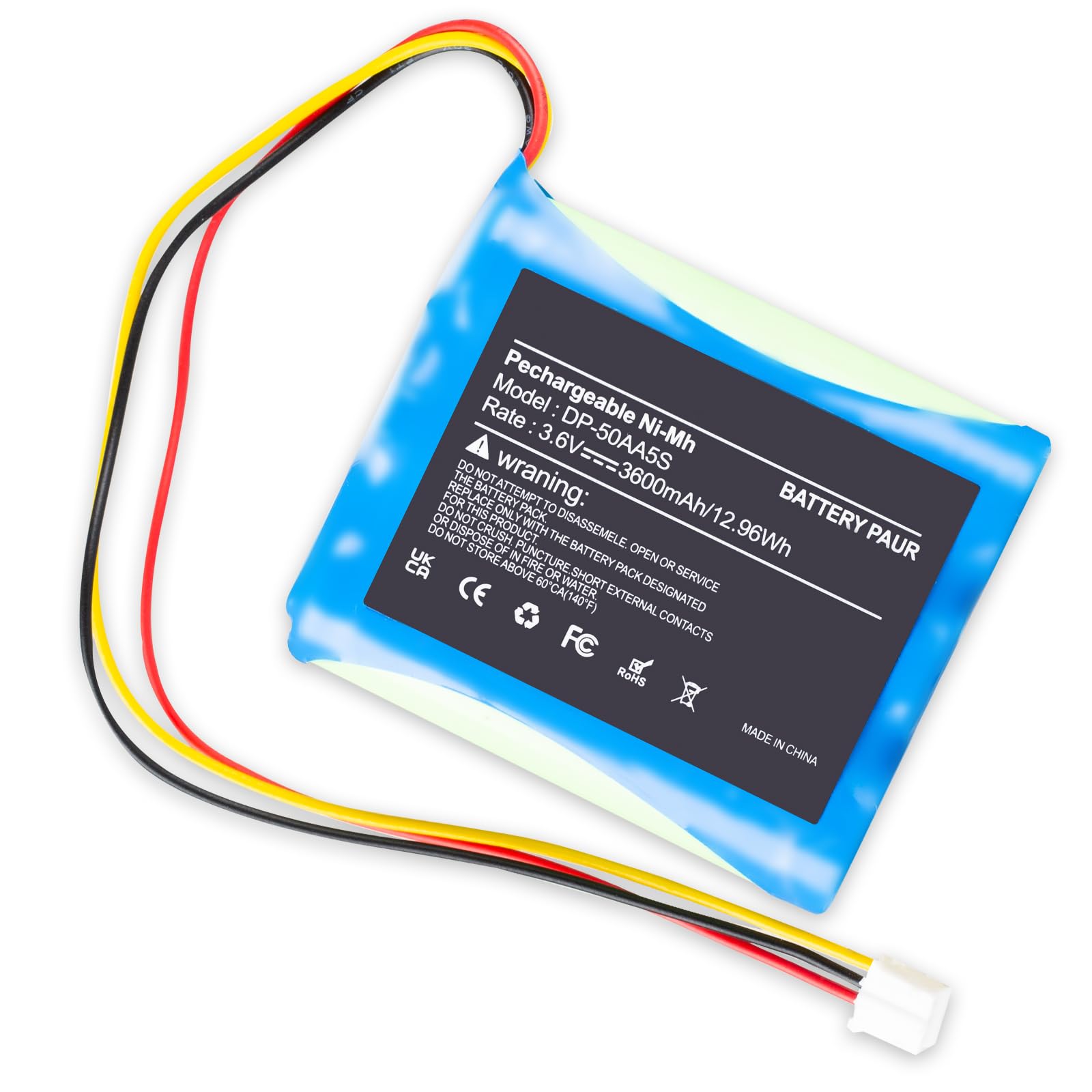3.6V 3600mAh Replacement Battery, Suitable for Tonies Toniebox, Item Number 50AA5S, Replacement Battery, Speaker