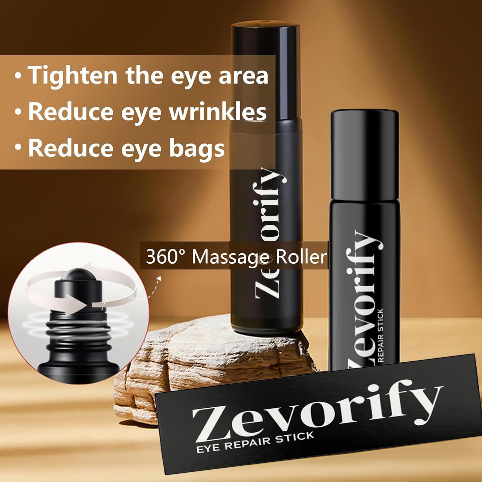 Amazon.com: Zevorify Eye Repair Stick for Men, Under Eye Roller