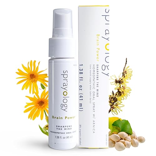Sprayology Brain Power | Homeopathic Brain & Cognitive Supplement |