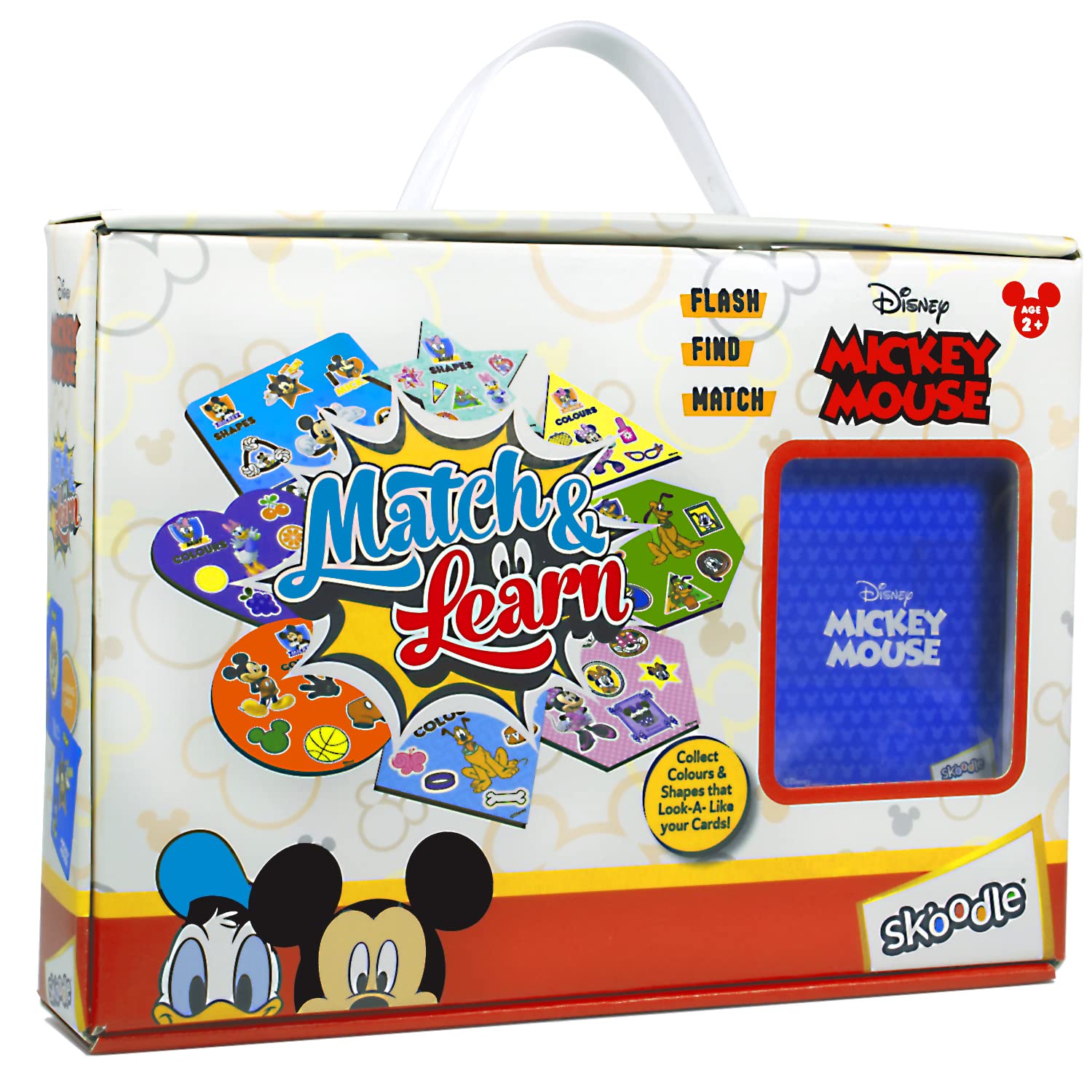 Disney learning Pre1 〜2 マイヤペン対応版 Skoodle Disney Mickey Mouse Match & Learn Educational Brain
