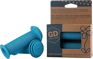 GD Grip Division® Kinderfahrradgriffe mit Sicherheits - Prallschutz | Phthalate frei