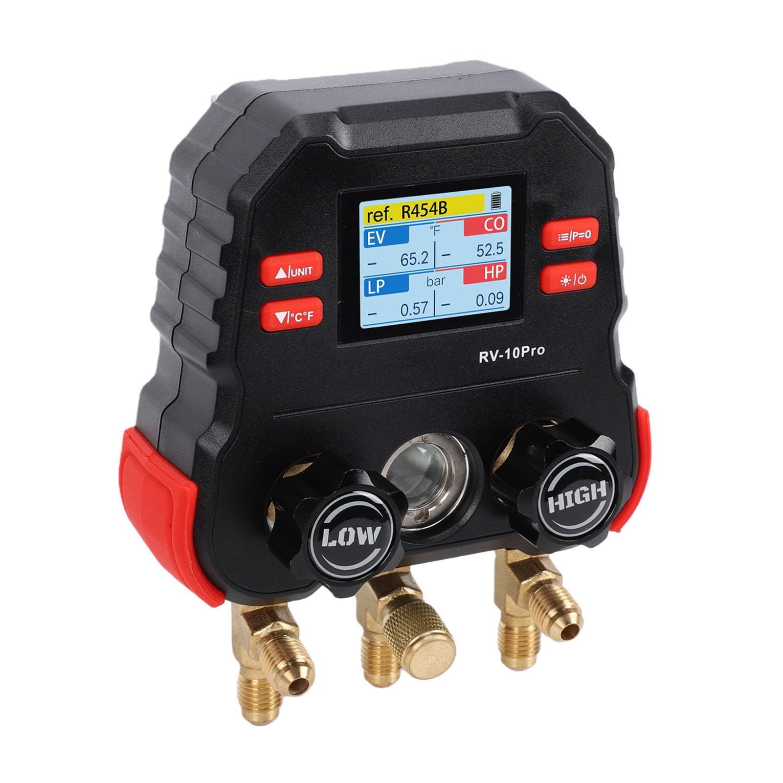 Hyuduo Medidor de Colector Digital, Herramienta de Recarga de