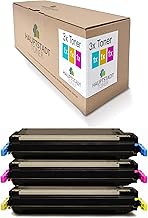 3X Hauptstadttoner Toner kompatibel kompatibel mit Canon Lasershot LBP 5400 wie 711BK+717 CRG-711BK+717 Color