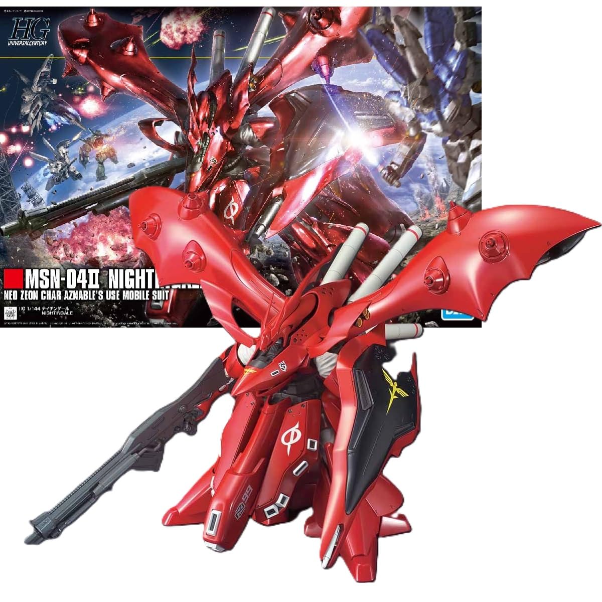 HGUC　1/144　ナイチンゲール　逆襲のシャア ベルトーチカ・チルドレン Amazon | 【HG】HGUC ナイチンゲール 機動戦士ガンダム 逆襲のシャア
