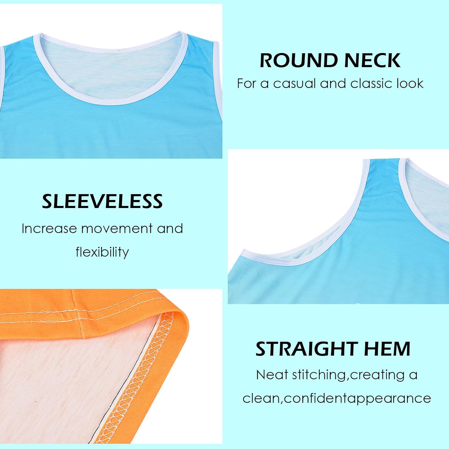 Mens Beach Tank Tops Sleeveless Shirts for Men Summer American Flag Print Graphic Mens Workout Gym Shirts Palm Tree Tops - Image 5