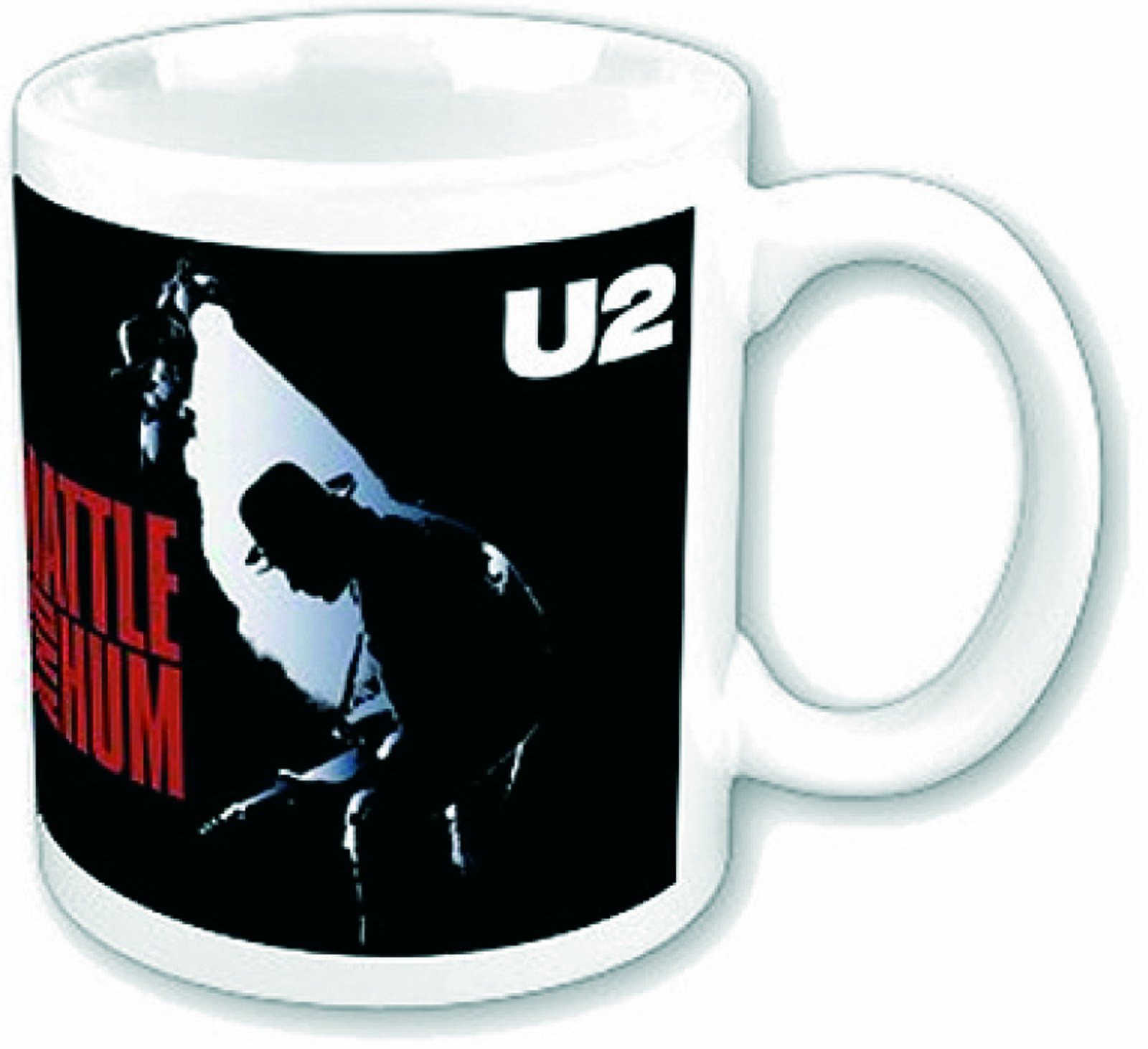 Capitol Black U2 Mug, Rattle And Hum