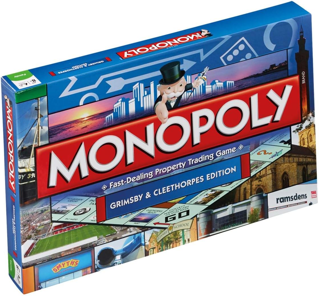 Winning Moves Grimsby Monopoly Board Game