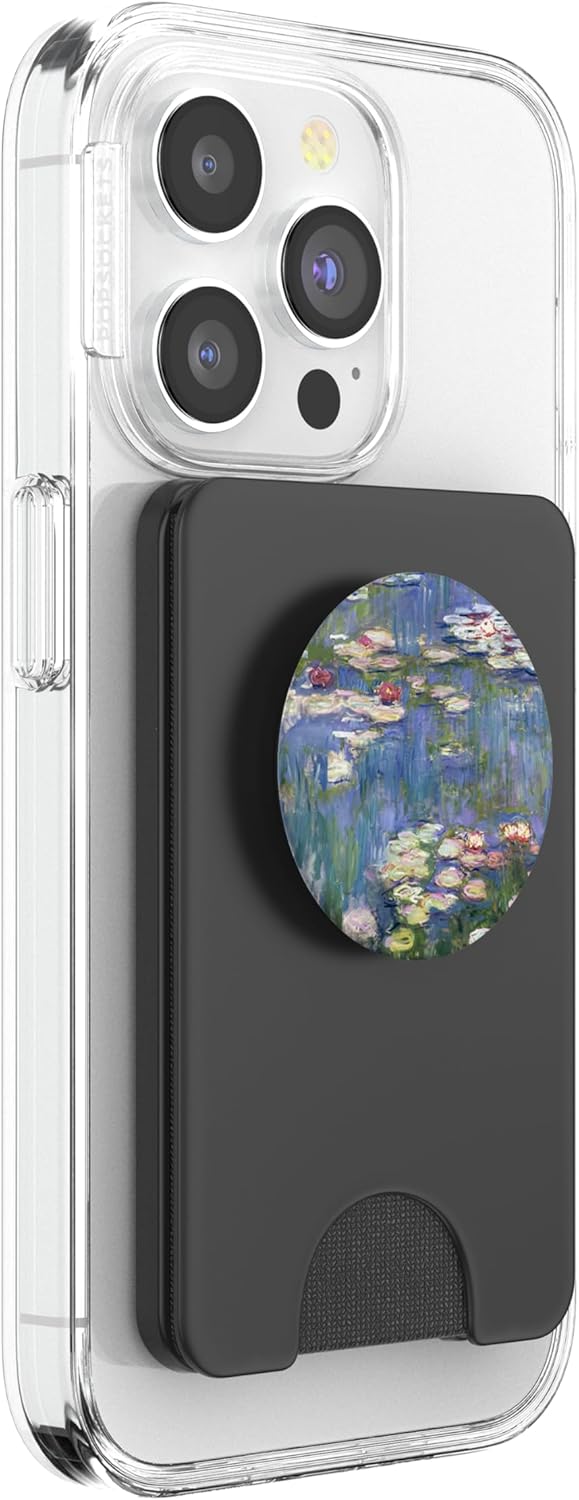 Monet's Water Lilies Modern Art Impressionism Painting Cover PopSockets PopWallet for MagSafe