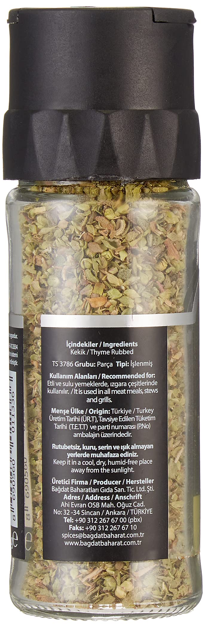 Plant Love Organic Bağdat Kekik Tuzluklu Cam 13 Gr