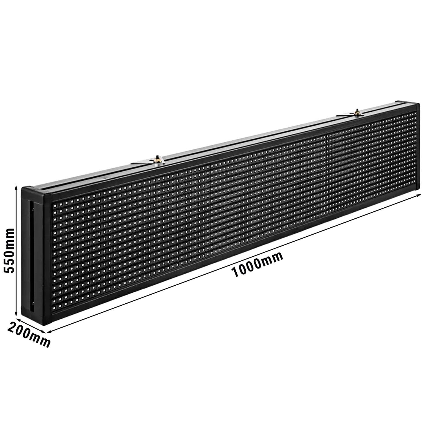 GGM Gastro LED-Leuchtschild 1000 mm | Individuell anpassbare Applikation, intuitive Steuerung per Smartphone, vielseitige Animationseffekte, langlebige SMD-LEDs