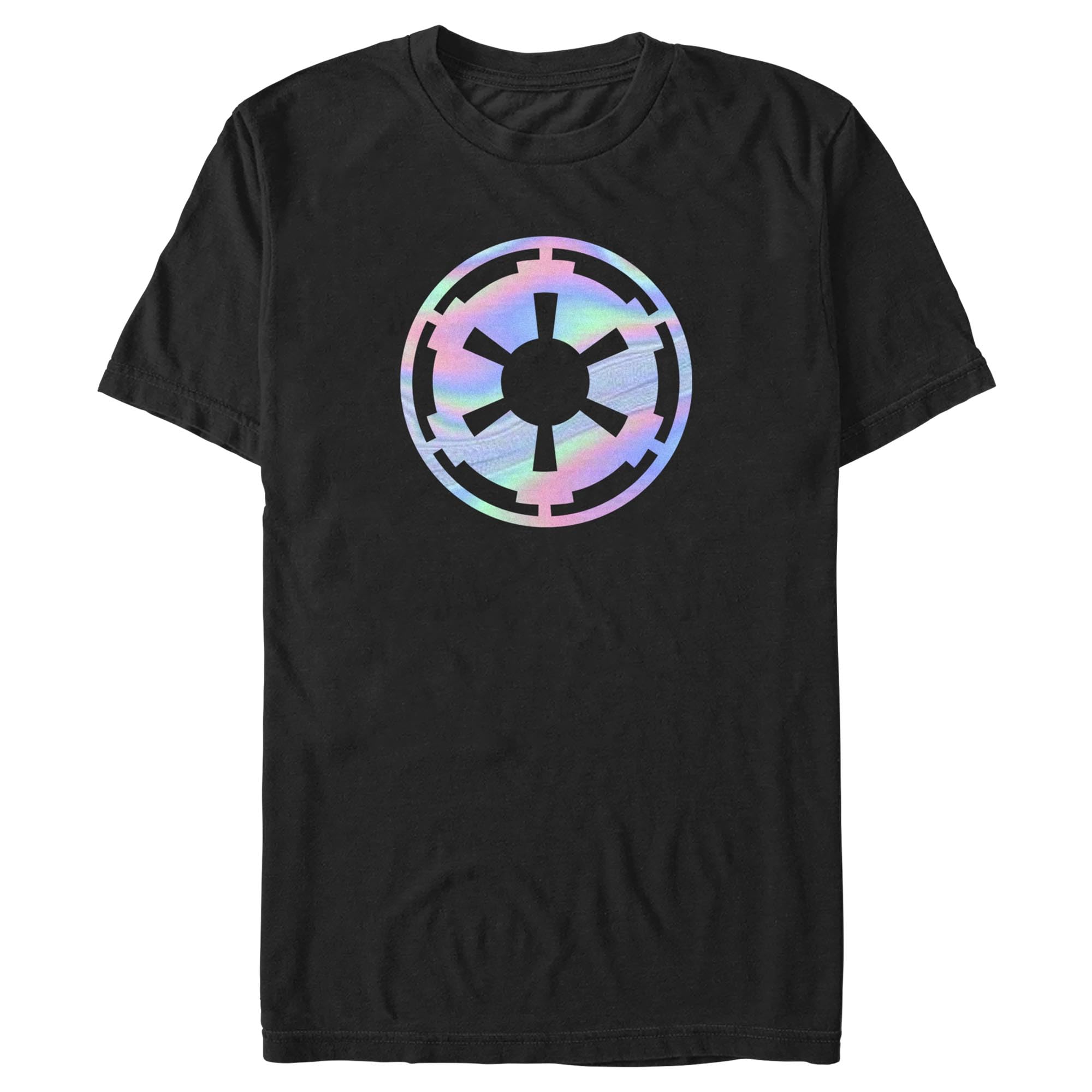 STAR WARS Holographic Empire Symbol Men's Tops Short Sleeve Tee Shirt