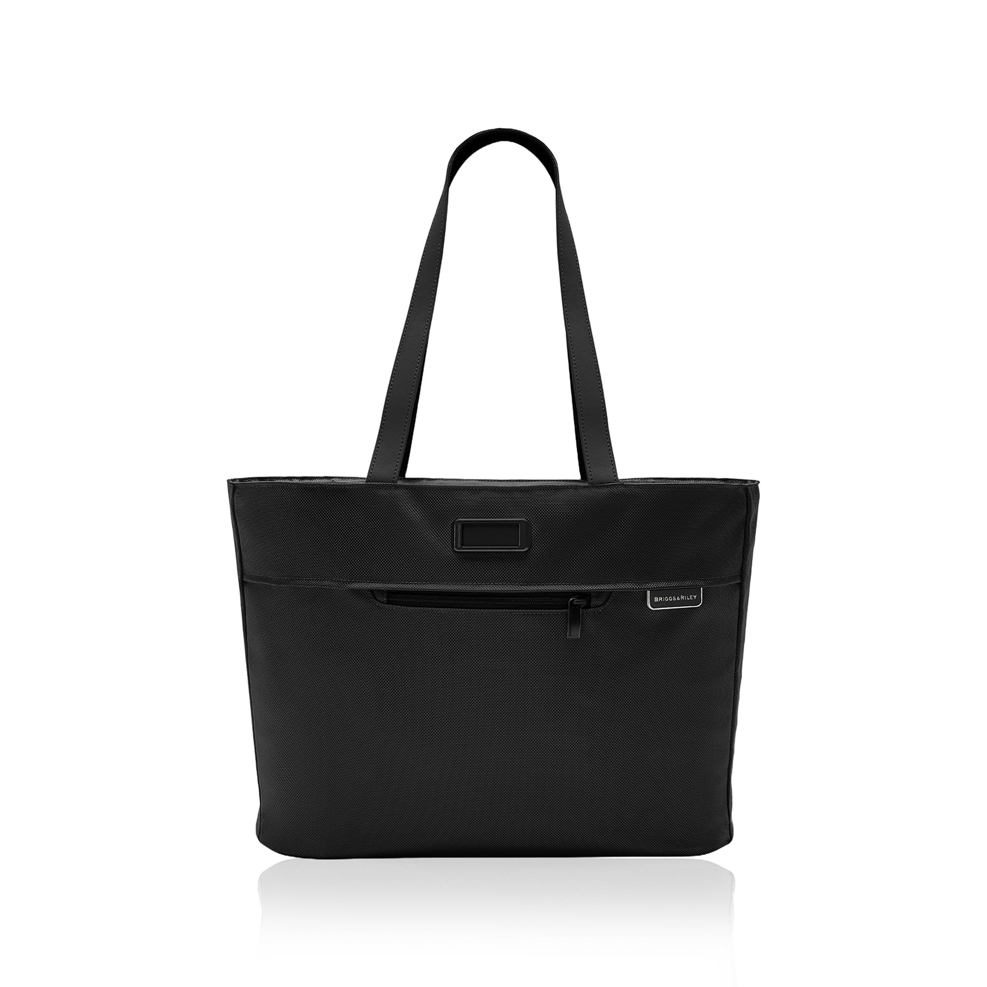 Briggs Riley Traveler Tote Bag - Nylon Tote Bag for Weekend Travel Work Smooth Zipper Closure - Baseline
