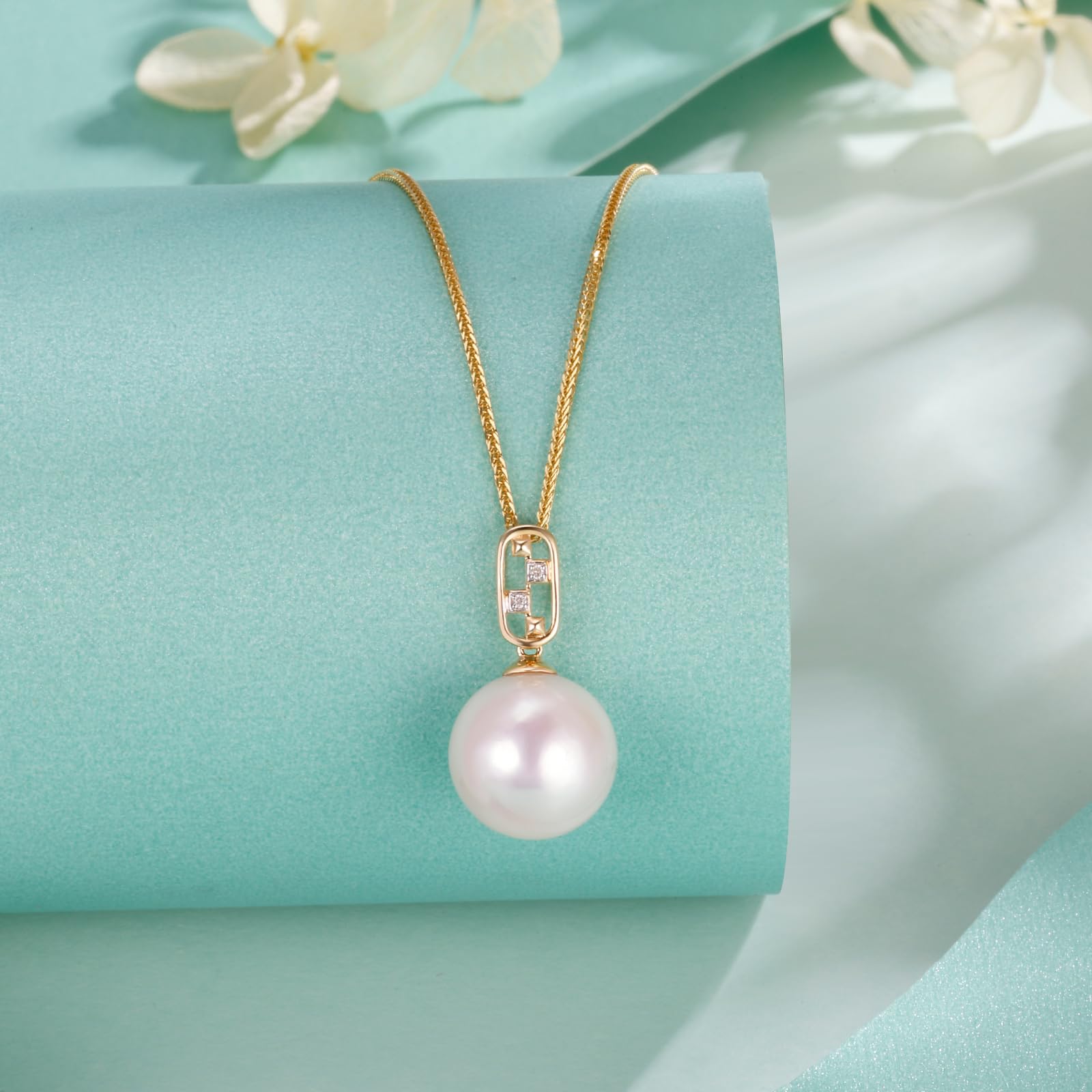 Geschenk für Ehefrau, Hochzeit, Geburtstag, Jahrestag, Schmuck, Muttertagsgeschenk für Mutter, Perlenkette, Geschenk für Frauen, Weihnachtsgeschenke, Valentinstagsgeschenke für sie, pearl
