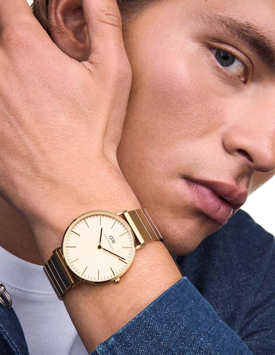 Daniel Wellington Classic Piano Link 40mm Orologio da Uomo
