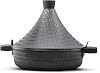 Moroccan Tagine Pot 28cm 4L, Induction Compatible Aluminium, Self-Basting Lid for Slow Cooking, Non-Stick PTFE & PFOA Free, Large Casserole Tagine for 4–6 People