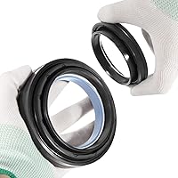 Vista 6 de Kit de Sellos: Sello de Polvo del Eje Exterior y Sello del Tubo Interior y Cojinete de Agujas y Anillo de Retención y Sellos de Arandela de Empuje