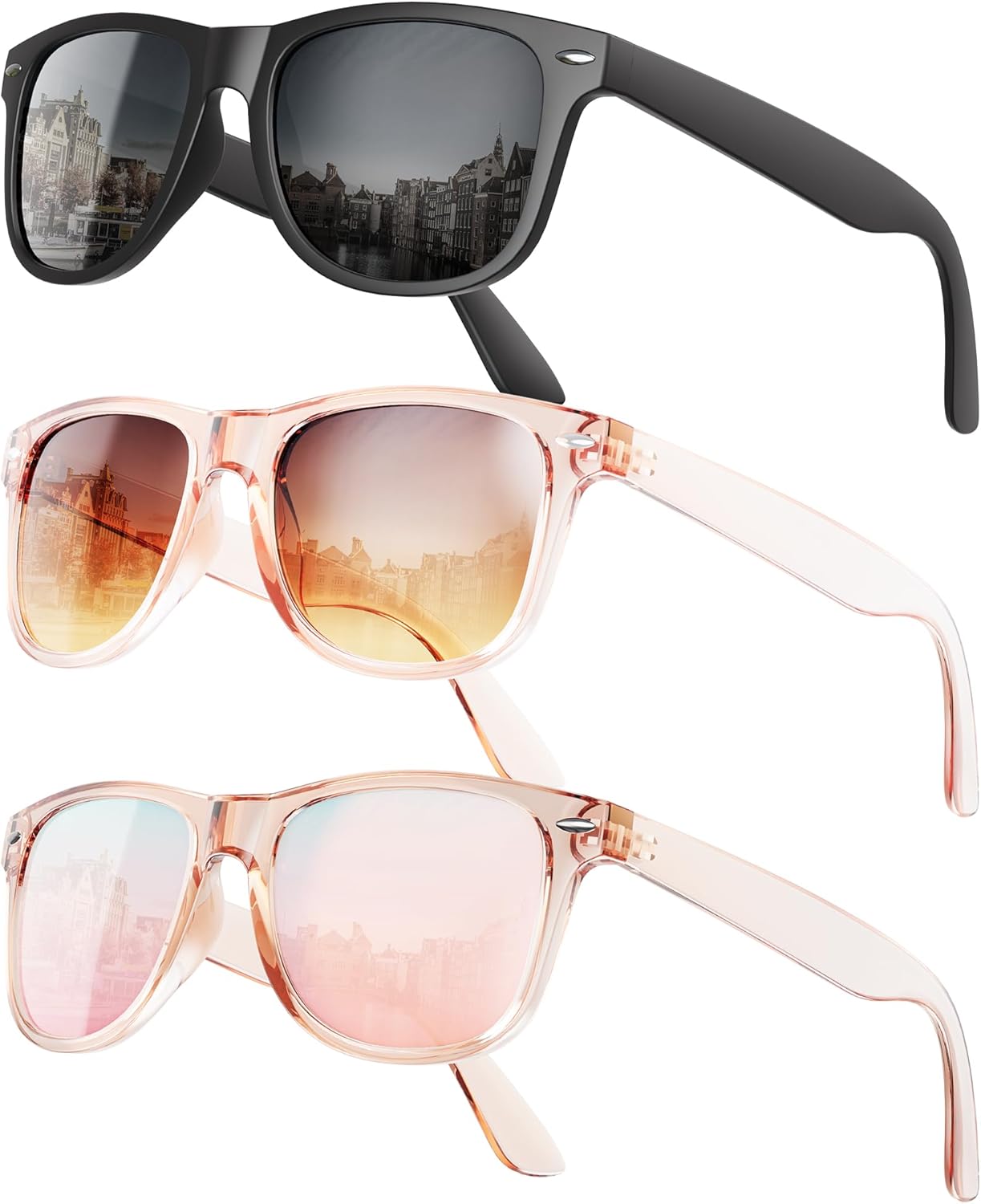 OUKEMAX Sunglasses-women Polarized Sunglasses-womens: Trendy Sun Glasses polarized UV400 Protection Fashion Sun glasses