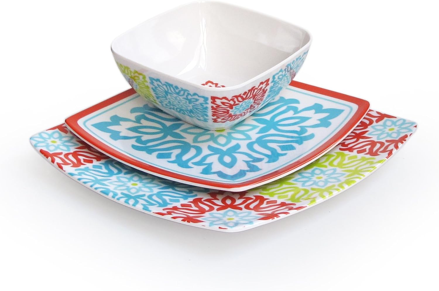 Waverly Sweet Things 12Piece Dinnerware Set, Capri