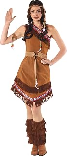 Native American Womens Costume, Maiden Princess Dress Up Outfit, Warrior Princess Costume for Halloween