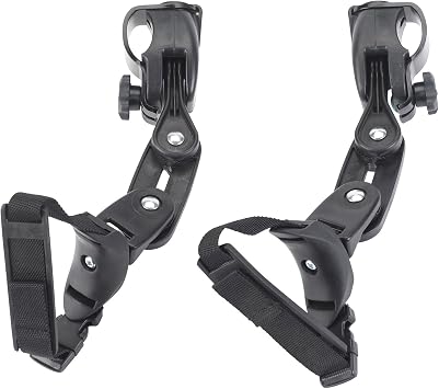 Inspired by Drive Trekker Gait Thigh Prompts, Black, Small | Gait Thigh Prompts Fit the Trekker Rehab Stroller for Added Positioning Support and Everyday Stability